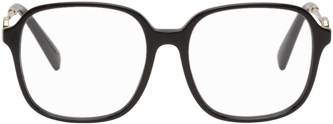 Valentino Garavani Black Square Glasses