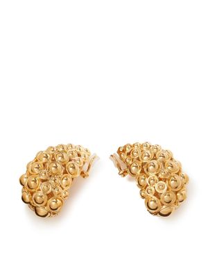 Valentino Garavani clip-on cluster earrings - Gold