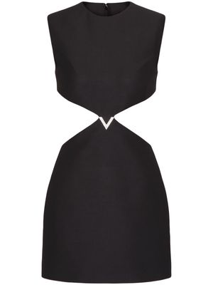 Valentino Garavani Crepe Couture minidress - Black