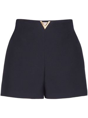 Valentino Garavani Crepe Couture tailored shorts - Blue
