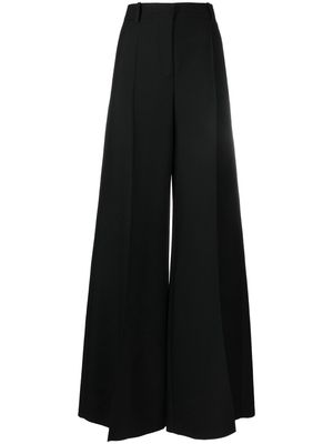 Valentino Garavani Crepe Couture wide-leg trousers - Black