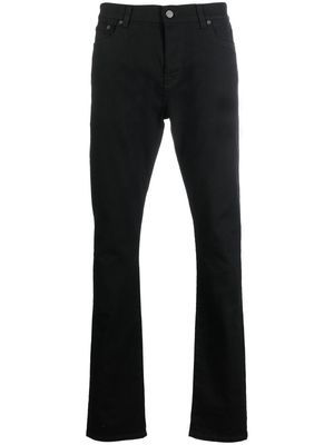 Valentino Garavani dark-wash slim-fit jeans - Black