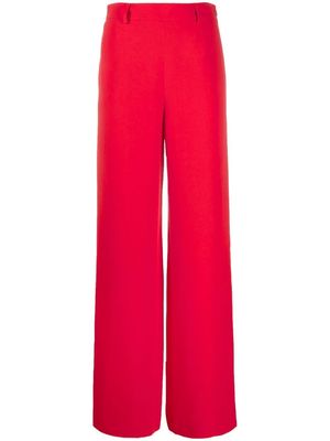 Valentino Garavani high-waisted wide-leg trousers - Red