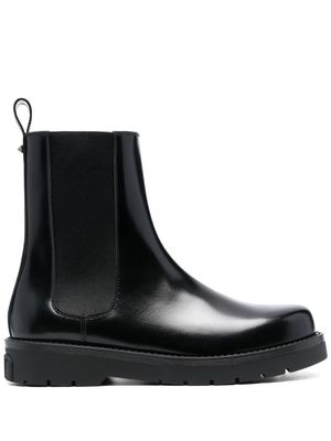 Valentino Garavani leather Chelsea boots - Black