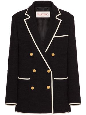 Valentino Garavani Light Wool Tweed blazer - Black