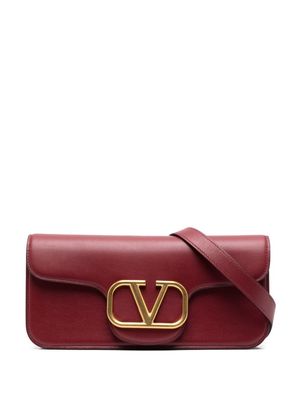 Valentino Garavani Locò leather shoulder bag - Red