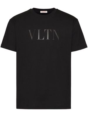 Valentino Garavani logo print cotton T-shirt - Black