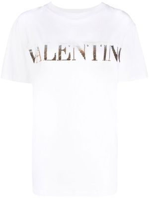 Valentino Garavani logo-print cotton T-shirt - White