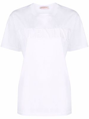 Valentino Garavani logo-print round-neck T-shirt - White