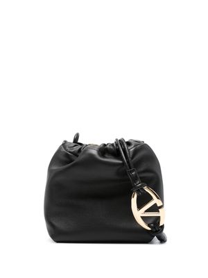 Valentino Garavani mini VLogo Pouf bucket bag - Black