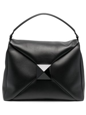 Valentino Garavani One Stud leather tote bag - Black