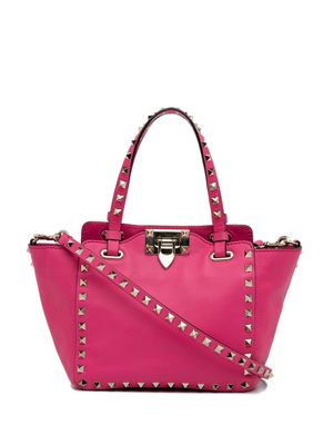 Valentino Garavani Pre-Owned 2010-2022 mini Rockstud two-way bag - Pink