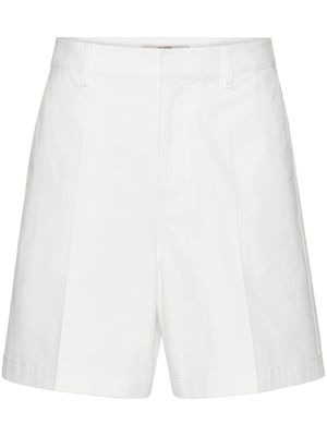 Valentino Garavani pressed crease tailored shorts - White