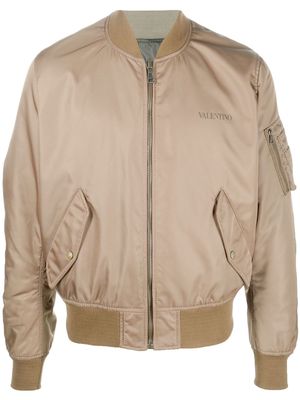 Valentino Garavani reversible bomber jacket - Brown