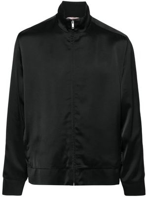 Valentino Garavani Rockstud detailing bomber jacket - Black