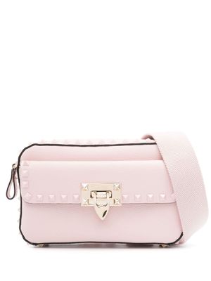 Valentino Garavani Rockstud-embellished crossboady bag - Pink