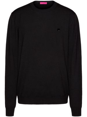 Valentino Garavani Roman Stud virgin wool jumper - Black