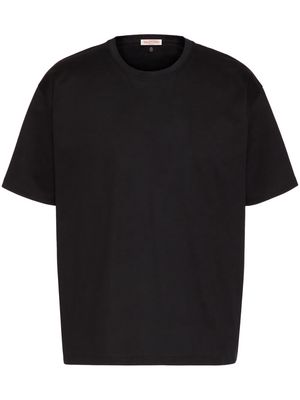 Valentino Garavani short-sleeve cotton shirt - Black