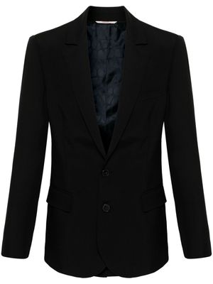 Valentino Garavani single-breasted wool blazer - Black