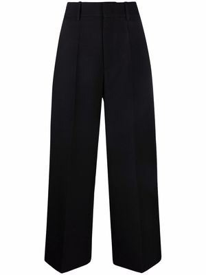 Valentino Garavani straight-leg wool trousers - Black