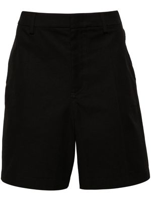 Valentino Garavani tailored stretch-cotton chino shorts - Black