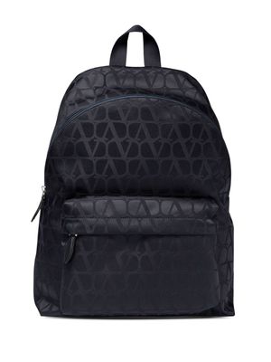 Valentino Garavani Toile Iconographe backpack - Blue