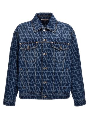 Valentino Garavani toile Iconographe Denim Jacket