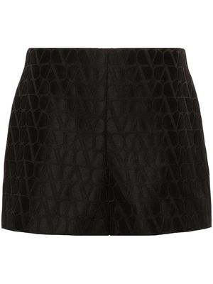 Valentino Garavani Toile Iconographe jacquard shorts - Black