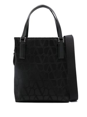 Valentino Garavani Toile Iconographe-jacquard tote bag - Black
