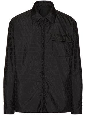 Valentino Garavani Toile Iconographe reversible shirt jacket - Black