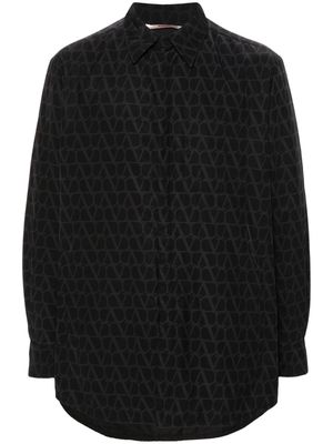 Valentino Garavani Toile Iconographe shirt jacket - Black