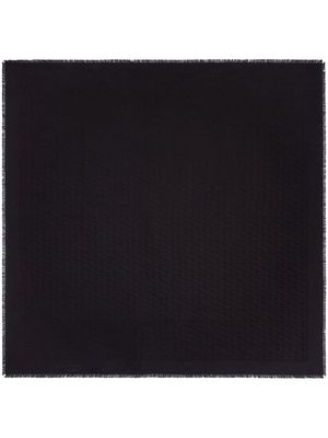 Valentino Garavani Toile Iconographe wool-silk shawl - Black