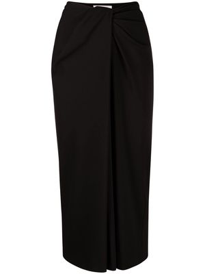 Valentino Garavani twist-detail pencil skirt - Black