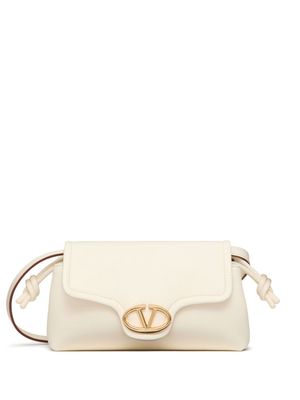 Valentino Garavani Vlogo leather mini bag - White