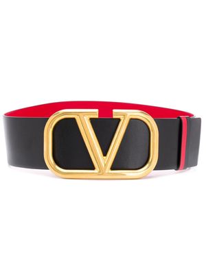 Valentino Garavani VLogo Signature 70mm reversible belt - Black