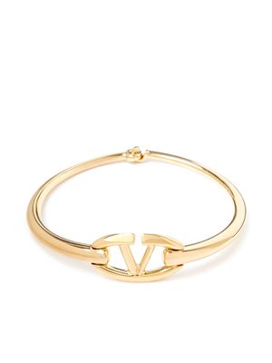 Valentino Garavani VLogo Signature chocker necklace - Gold