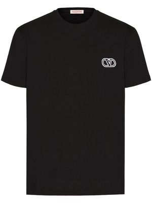 Valentino Garavani VLogo Signature cotton T-shirt - Black