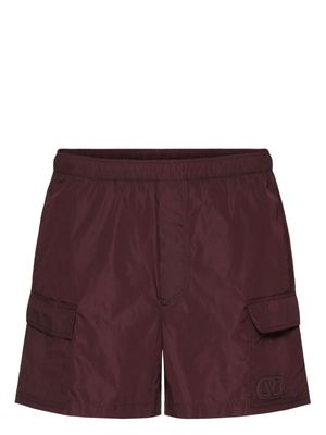 Valentino Garavani VLogo swim shorts - Red