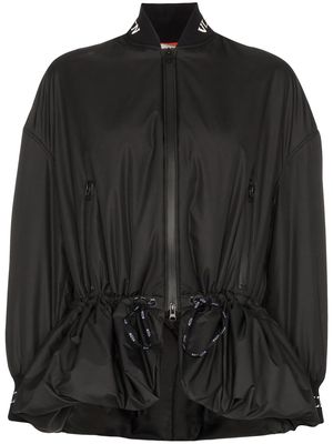 Valentino Garavani VLTN drawstring-waist jacket - Black