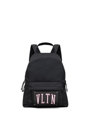 Valentino Garavani VLTN logo patch backpack - Black