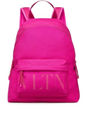 Valentino Garavani VLTN logo-print backpack - Pink