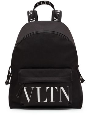 Valentino Garavani VLTN zip-up backpack - Black