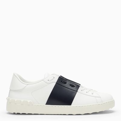 Valentino Garavani White/black Open Sneaker