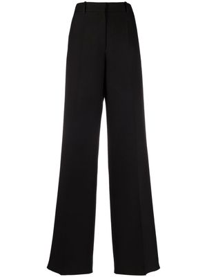 Valentino high-waisted wide-leg trousers - Black