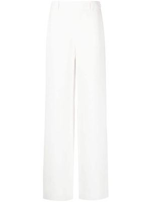 Valentino high-waisted wide-leg trousers - White