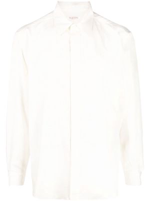 Valentino long-sleeve button-fastening shirt - White