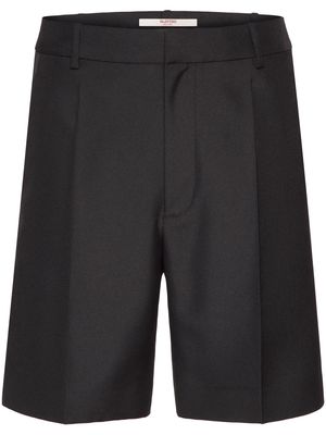 Valentino pleat-detail tailored shorts - Black
