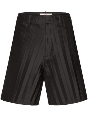 Valentino pleated tailored shorts - Black