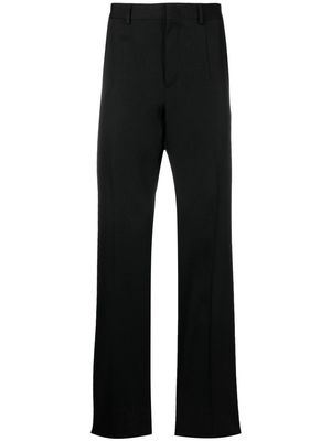 Valentino pressed-crease four-pocket tailored trousers - Black