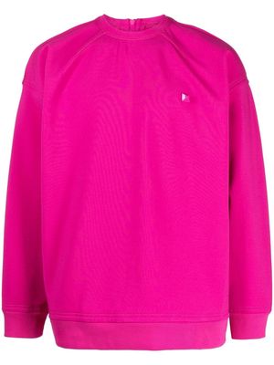 Valentino Rockstud long-sleeve sweatshirt - Pink